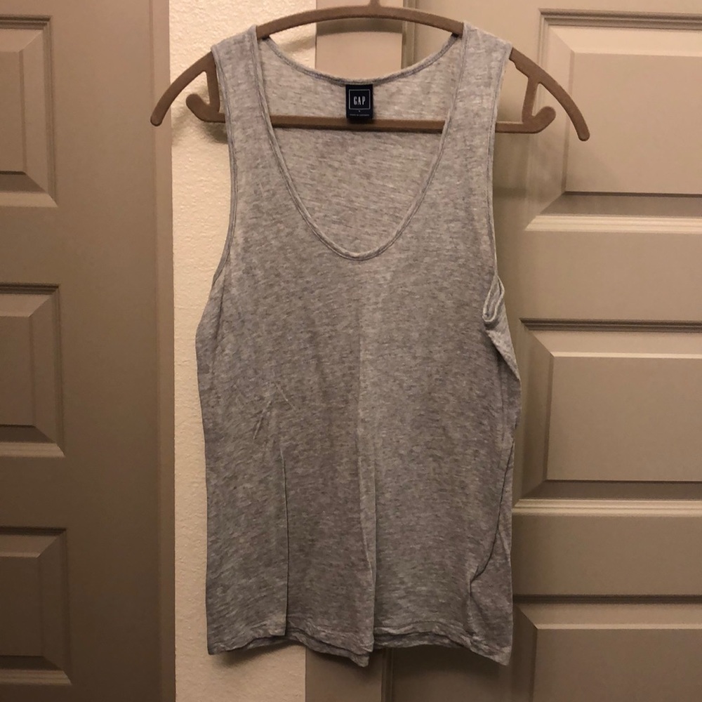 Gap grey cotton tank